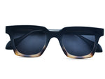 Black with Gradient Tortoiseshell Bottom	