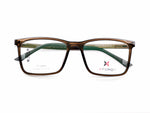 Matte Brown with Black Clip-On Lens