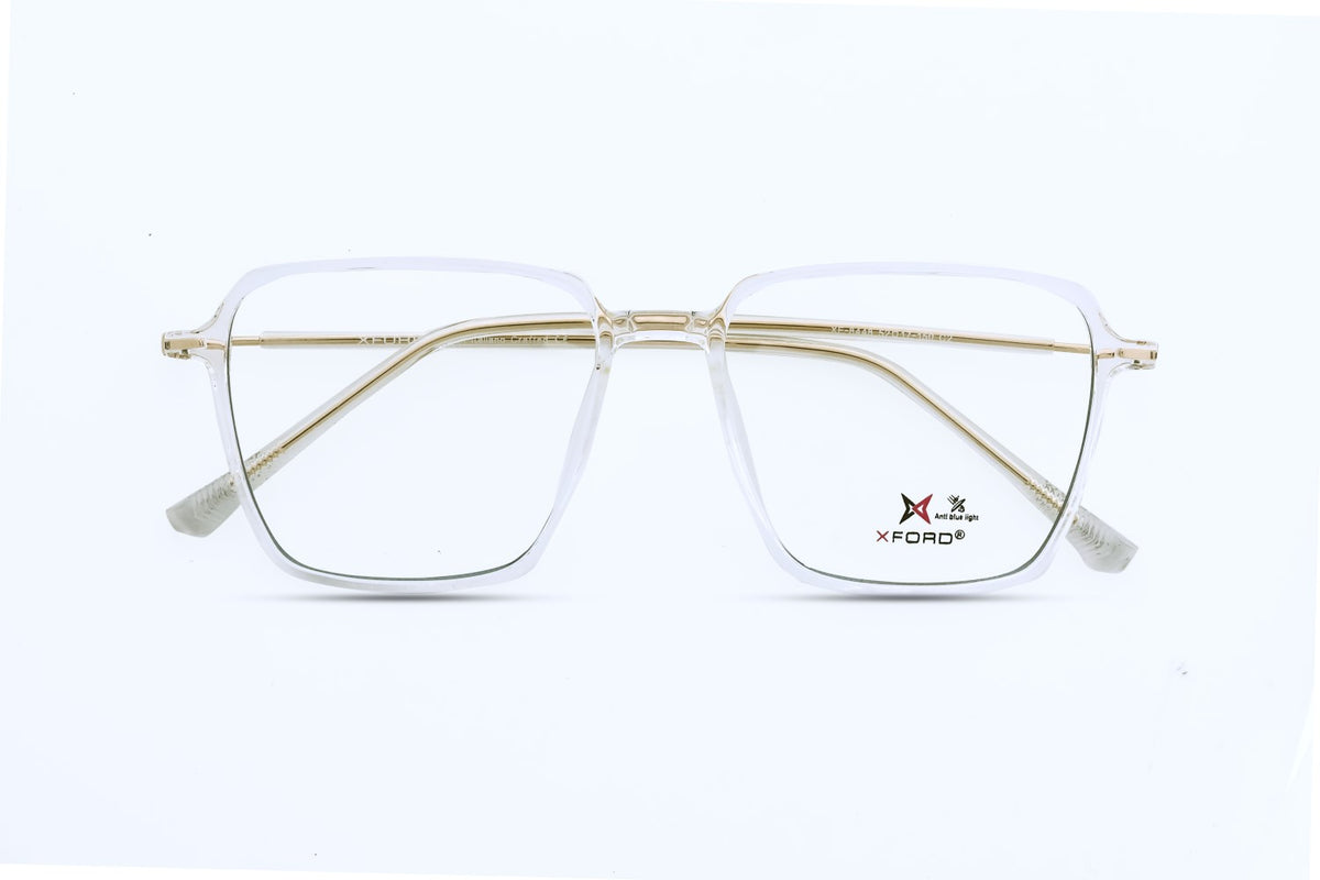TRANSPARENT WITH GOLD SIDE
