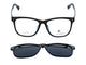 Matte Black with Crystal Grey Temples