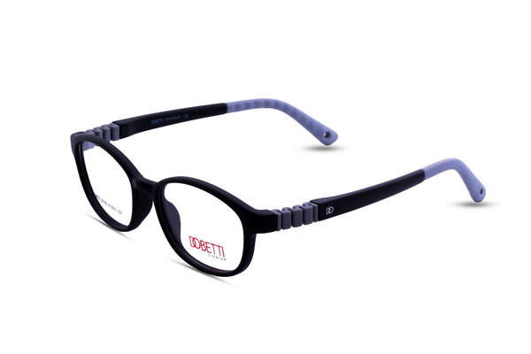 Classic Black with Light Grey Temples