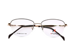 Rose Gold with Dark Brown Temples