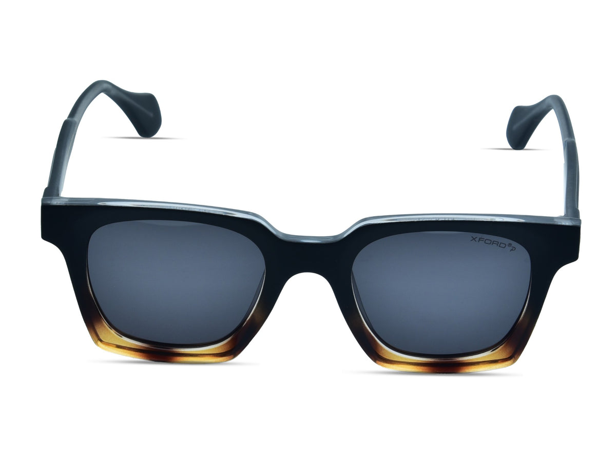 Black with Gradient Tortoiseshell Bottom	