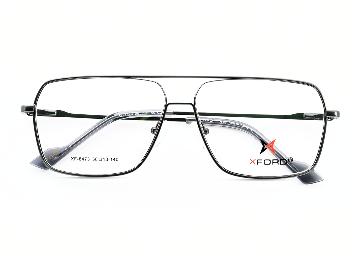 Matte Black with Gunmetal Grey Temples