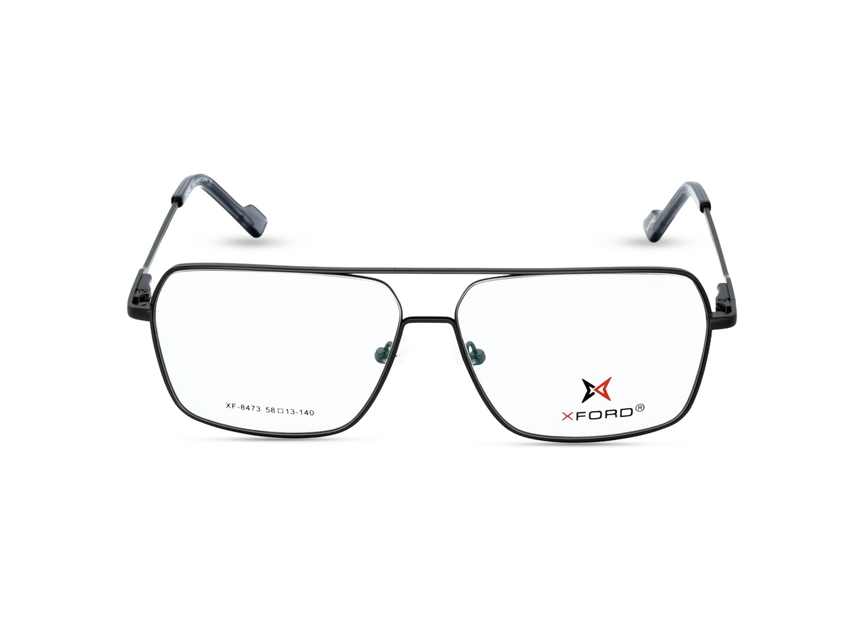 Matte Black with Gunmetal Grey Temples