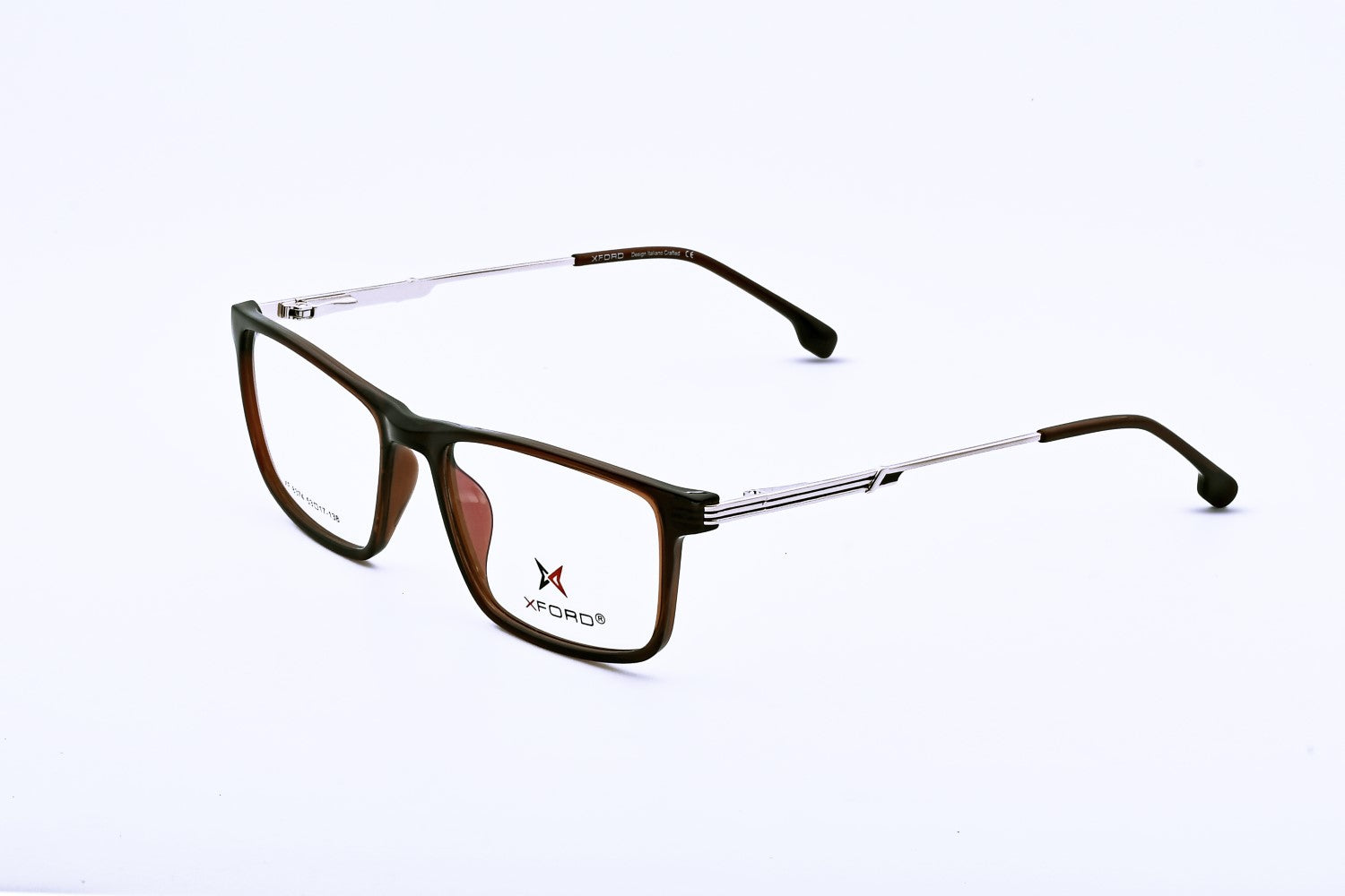 BROWN WITH GOLD METAL SIDE