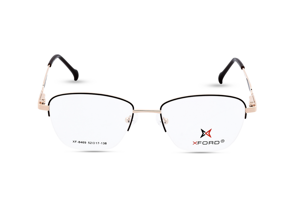Rose Gold with Dark Brown Temples