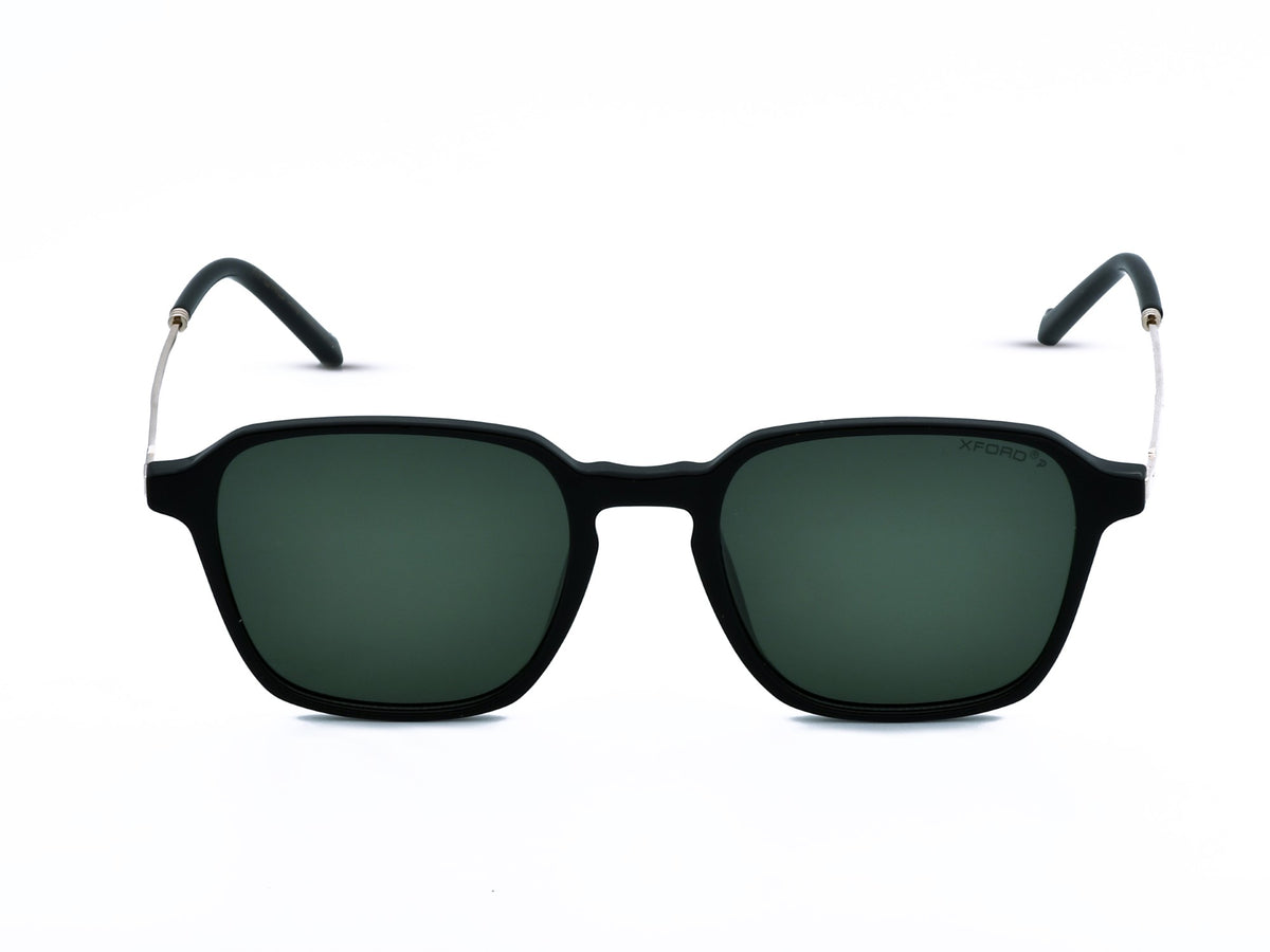 BLACK WITH BOTTEL GREEN