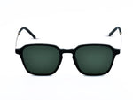 BLACK WITH BOTTEL GREEN