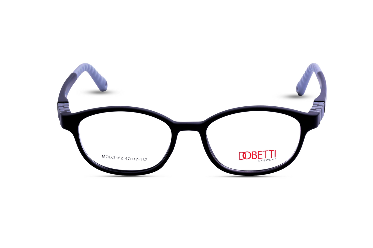 Classic Black with Light Grey Temples
