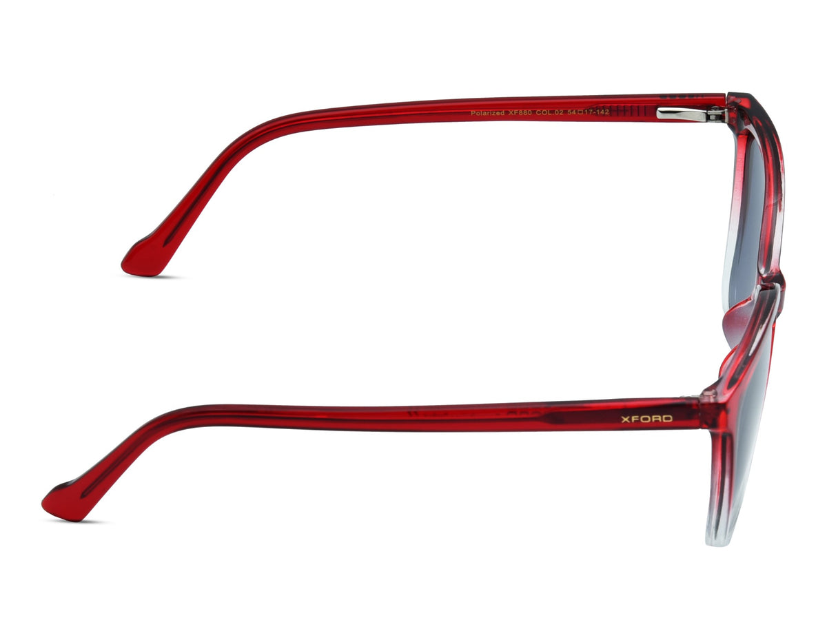 Translucent Red & Clear	
