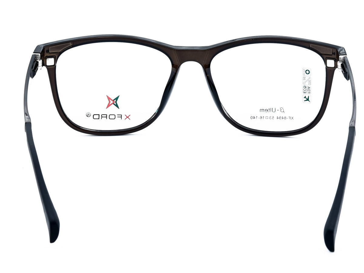 Matte Black with Crystal Grey Temples