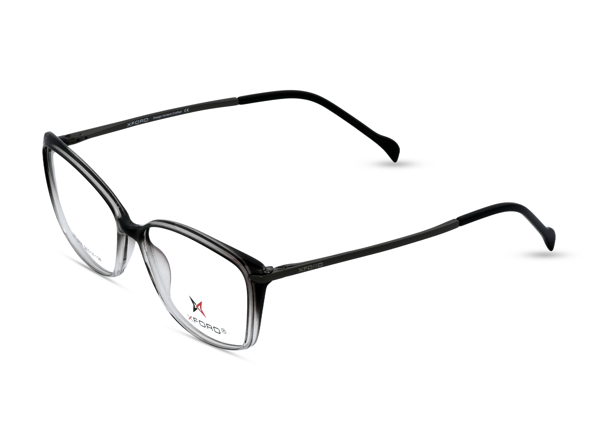 Black to Transparent Grey