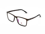 Matte Brown with Black Clip-On Lens