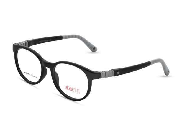 Classic Black with Light Grey Temples