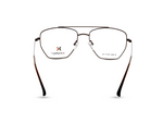 Brown Frame with Brown Gradient Clip-On