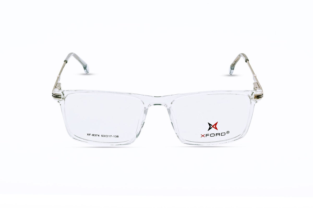 TRANSPARENT WITH GOLD METAL SIDE