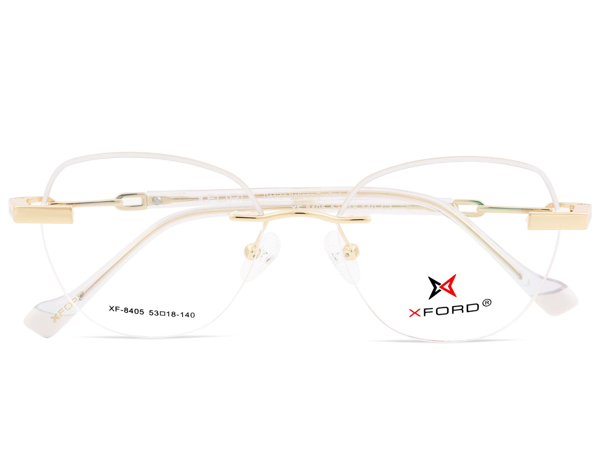 Glossy Gold & Transparent Clear Accent