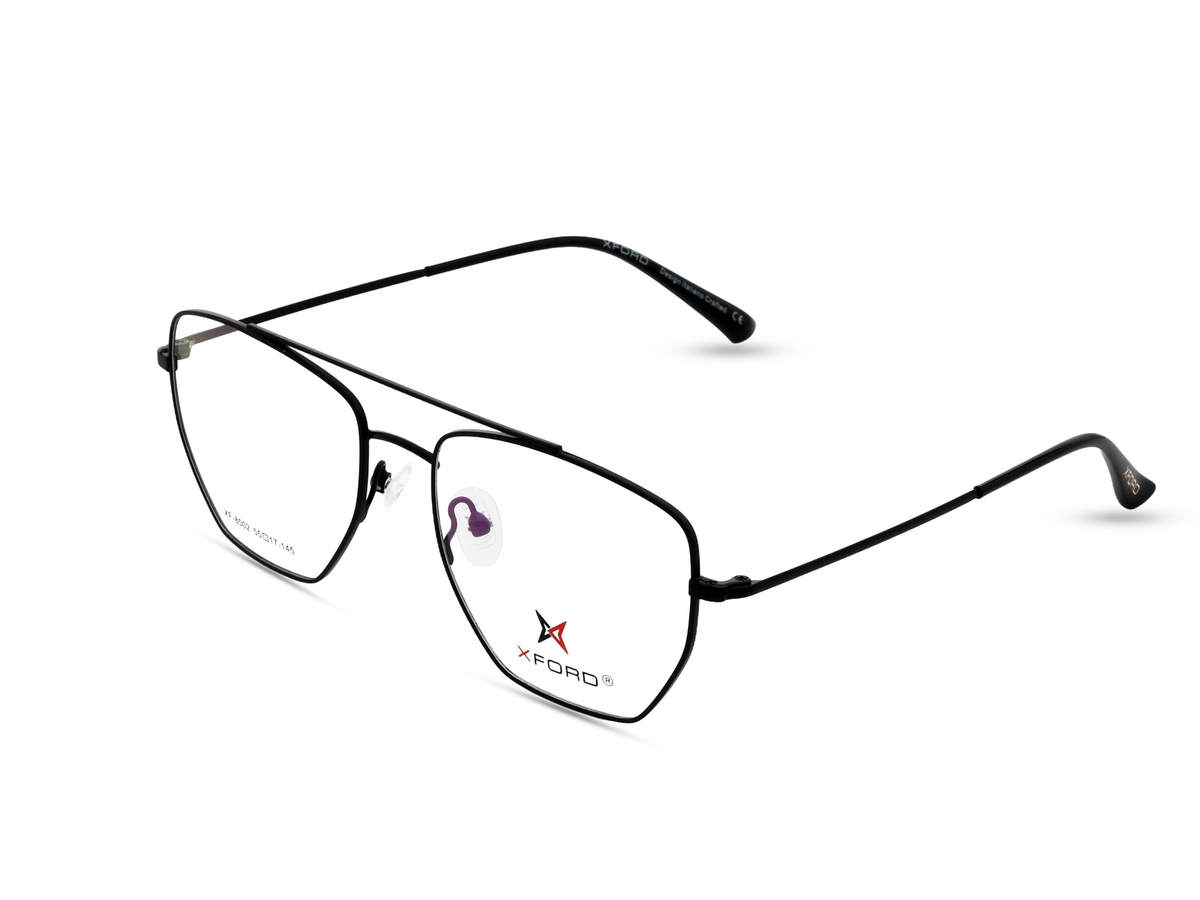 Black Frame with Black Clip-On