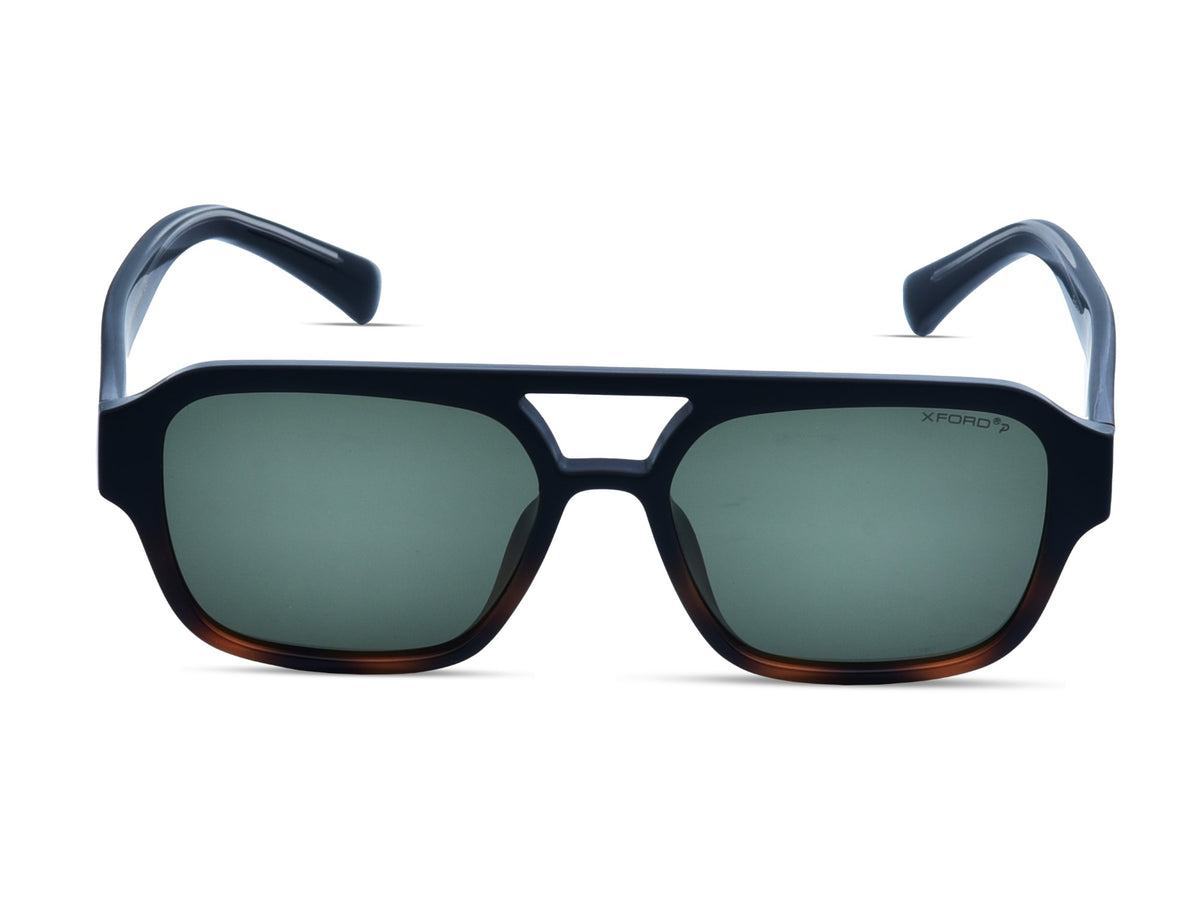Matte Black with Gradient Tortoiseshell Bottom	