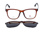 Crystal Brown with Dual-Tone Temples