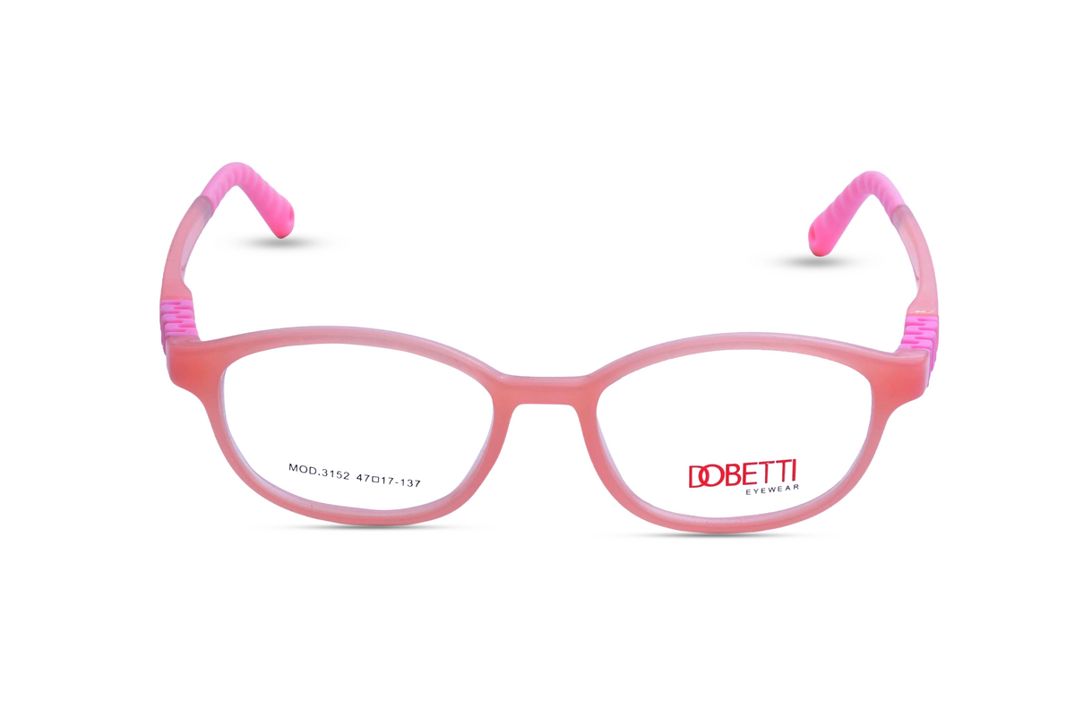 Soft Peach with Blush Pink Temples