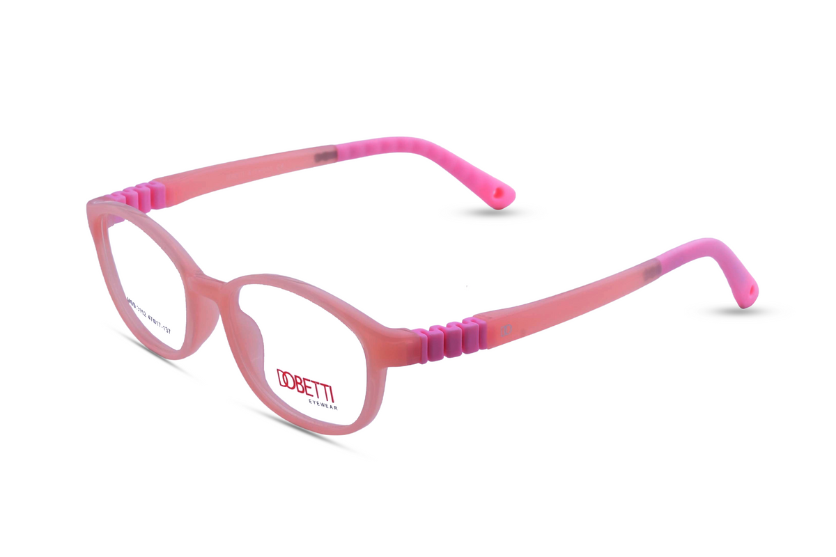 Soft Peach with Blush Pink Temples