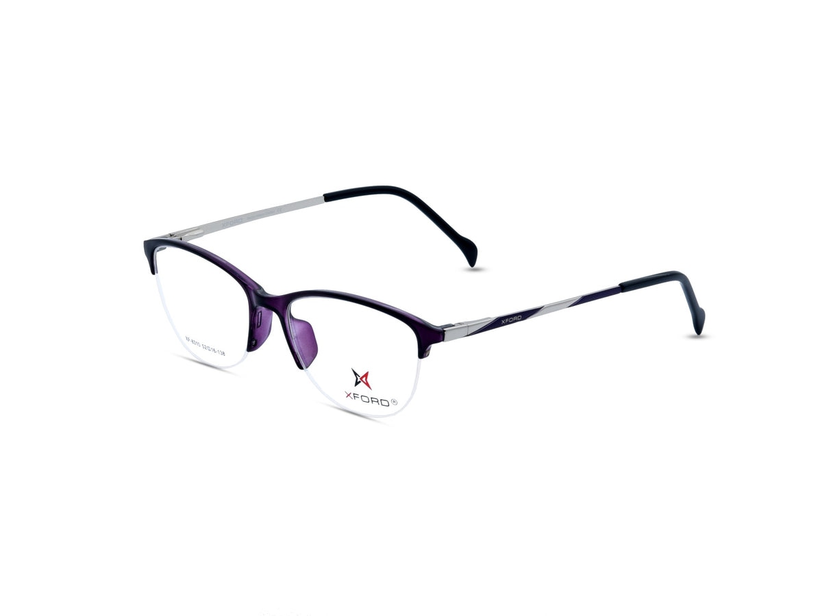 Deep Transparent Purple brow-line