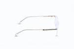 TRANSPARENT WITH GOLD METAL SIDE
