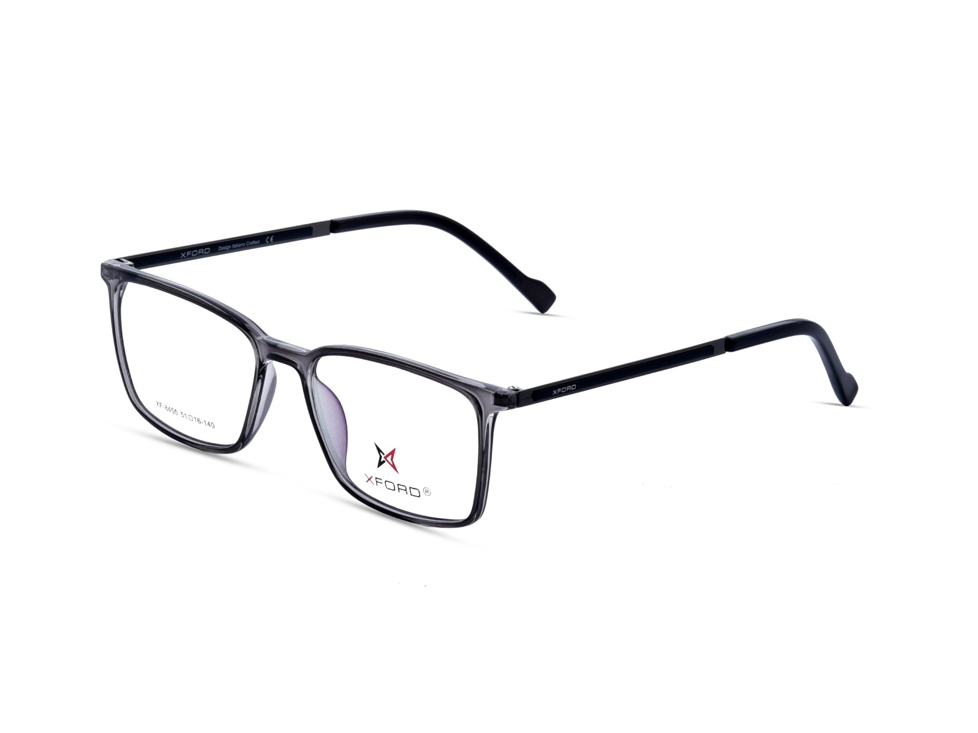 Transparent Grey front frame