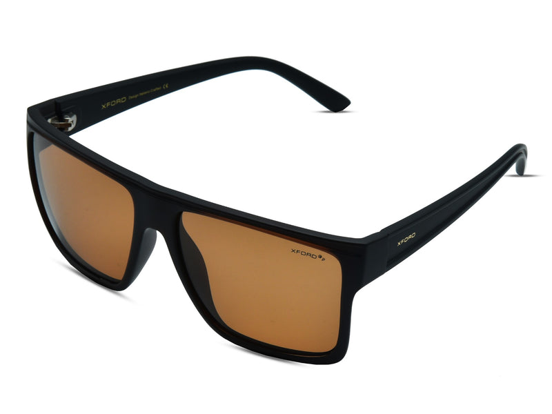 XFORD XFSG-882 XFORD Premium Flat Top Oversized Rectangular Sunglasses