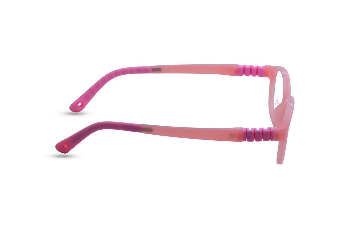 Soft Peach with Blush Pink Temples