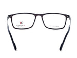 Transparent Grey with Gunmetal Grey Temples.