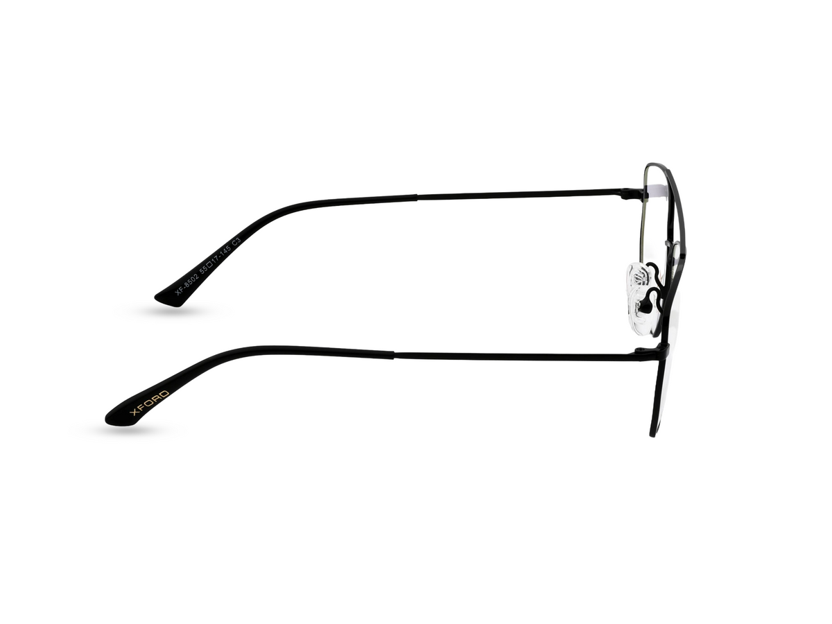 Black Frame with Black Clip-On