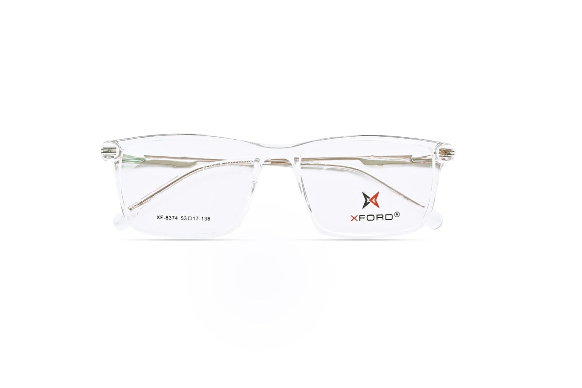 TRANSPARENT WITH GOLD METAL SIDE