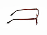 Transparent Brown with Dark Brown Clip-On