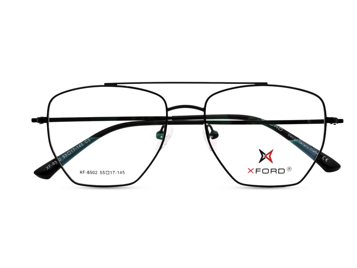 Black Frame with Black Clip-On