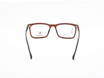 Transparent Brown with Dark Brown Clip-On
