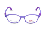 Soft Lavender with Deep Purple Temples
