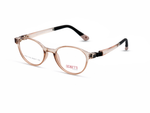 Two-Tone Crystal Peach and Black