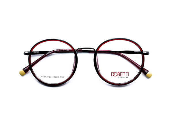 GUN METAL WINE RED