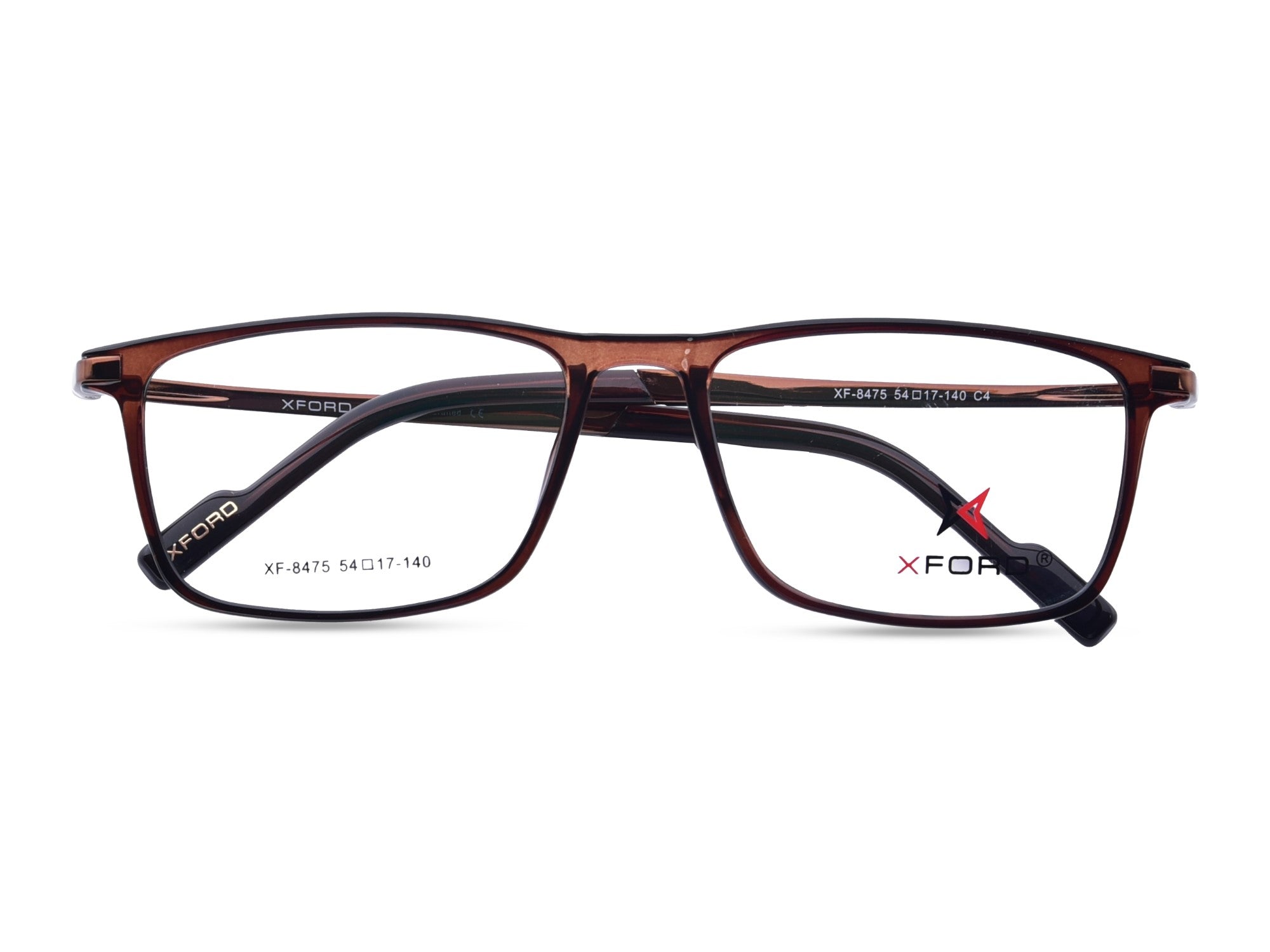 Tortoise Brown with Copper Brown Temples.