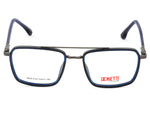 Gunmetal Grey & Crystal Navy Blue
