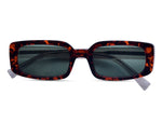 Tortoiseshell with Transparent Clear Temples	