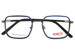 Gunmetal Grey & Crystal Navy Blue
