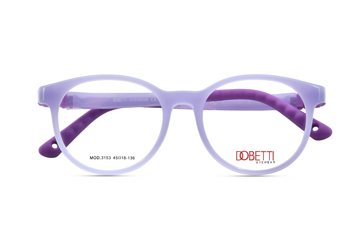 Soft Lavender with Deep Purple Temples