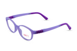 Soft Lavender with Deep Purple Temples