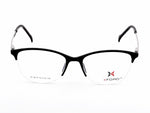 Matte Navy Blue brow-line frame
