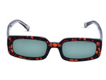 Tortoiseshell with Transparent Clear Temples	