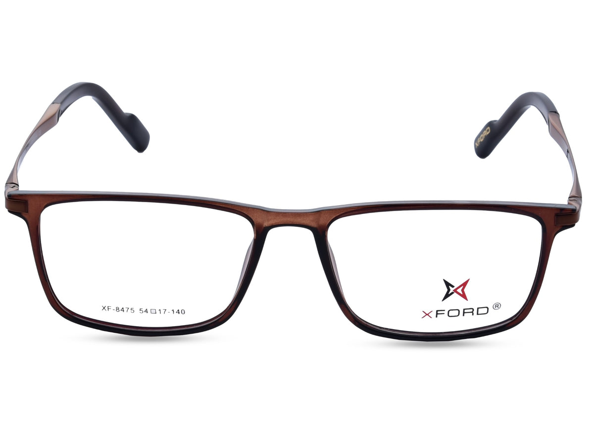 Tortoise Brown with Copper Brown Temples.